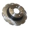 Brake Disc - Wavy Cross Drilled And Grooved [TERRAFIRMA SDB000470WCDG]