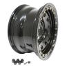 Simulated Beadlock Steel Modular Wheel 8X16 ET25 [TERRAFIRMA TF163] Primary Image