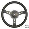 Steering Wheel 14Inch Black Vinyl [MOUNTNEY ZBS1734]